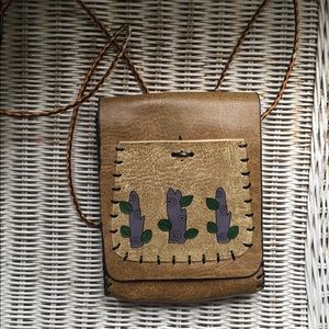 Succulent purse! Very cute little crossbody bag!